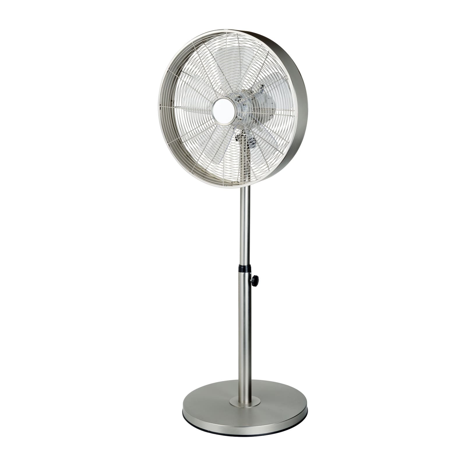 16" Classical Stand Fan – 50W, 3 Speeds with Oscillation, Height Adjustable