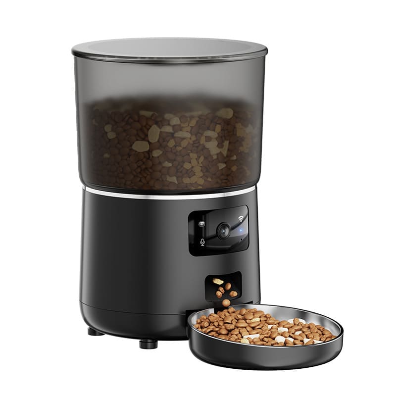 Smart Video Pet Feeder – 1080P Camera, Two-Way Audio, 4L Capacity, Tuya APP