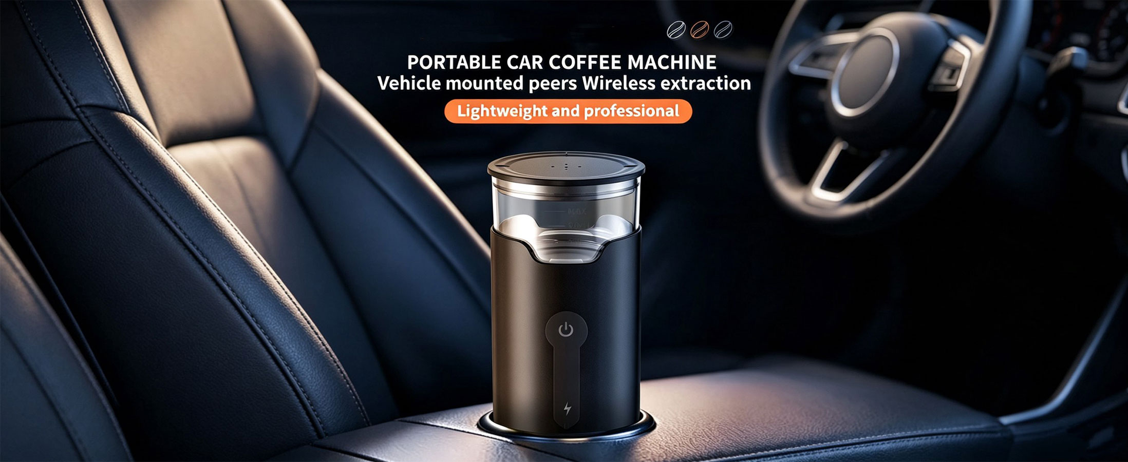 20Bar Wireless Car Coffee Maker