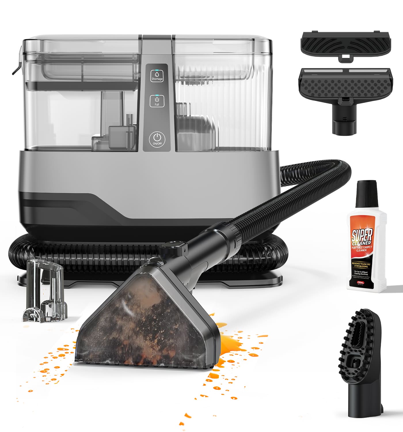 Multi-Purpose Portable Carpet and Upholstery Cleaner, Car and Auto Detailer