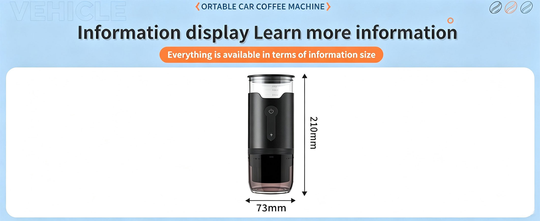 20Bar Wireless Car Coffee Maker