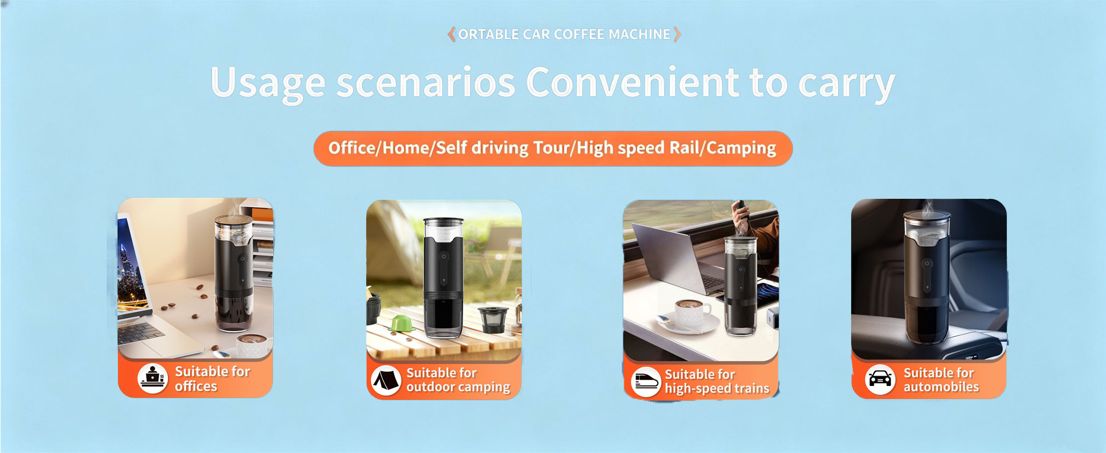 20Bar Wireless Car Coffee Maker